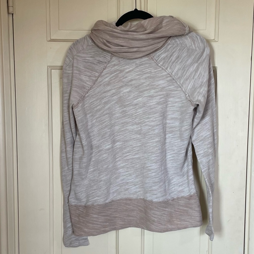 Free People Beach One Body Cocoon Cowl Neck Oversized Sweater/Top One Size Tan - Picture 7 of 10
